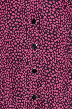 M&Co Pink Spot Print Button Through Midi Dress -M&Co Sales Store 3f3301b5 128b 4b 550377 Z scaled