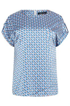 M&Co Blue Geometric Print Blouse -M&Co Sales Store 401c2324 d5b1 4e 550566 X scaled