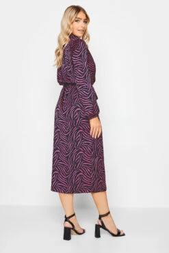 M&Co Black Zebra Print Tie Belt Wrap Dress -M&Co Sales Store 4238ecd9 9897 42 550394 C scaled