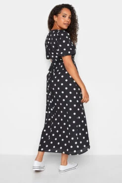 M&Co Black Polka Dot Wrap Dress 9 M&Co Black Polka Dot Wrap Dress -M&Co Sales Store 427e6e23 cbae 49 550411 C scaled