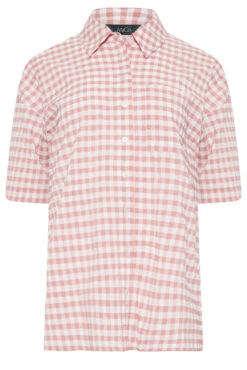 M&Co Pink Gingham Print Shirt -M&Co Sales Store 4459bdf8 5892 41 550353 X scaled