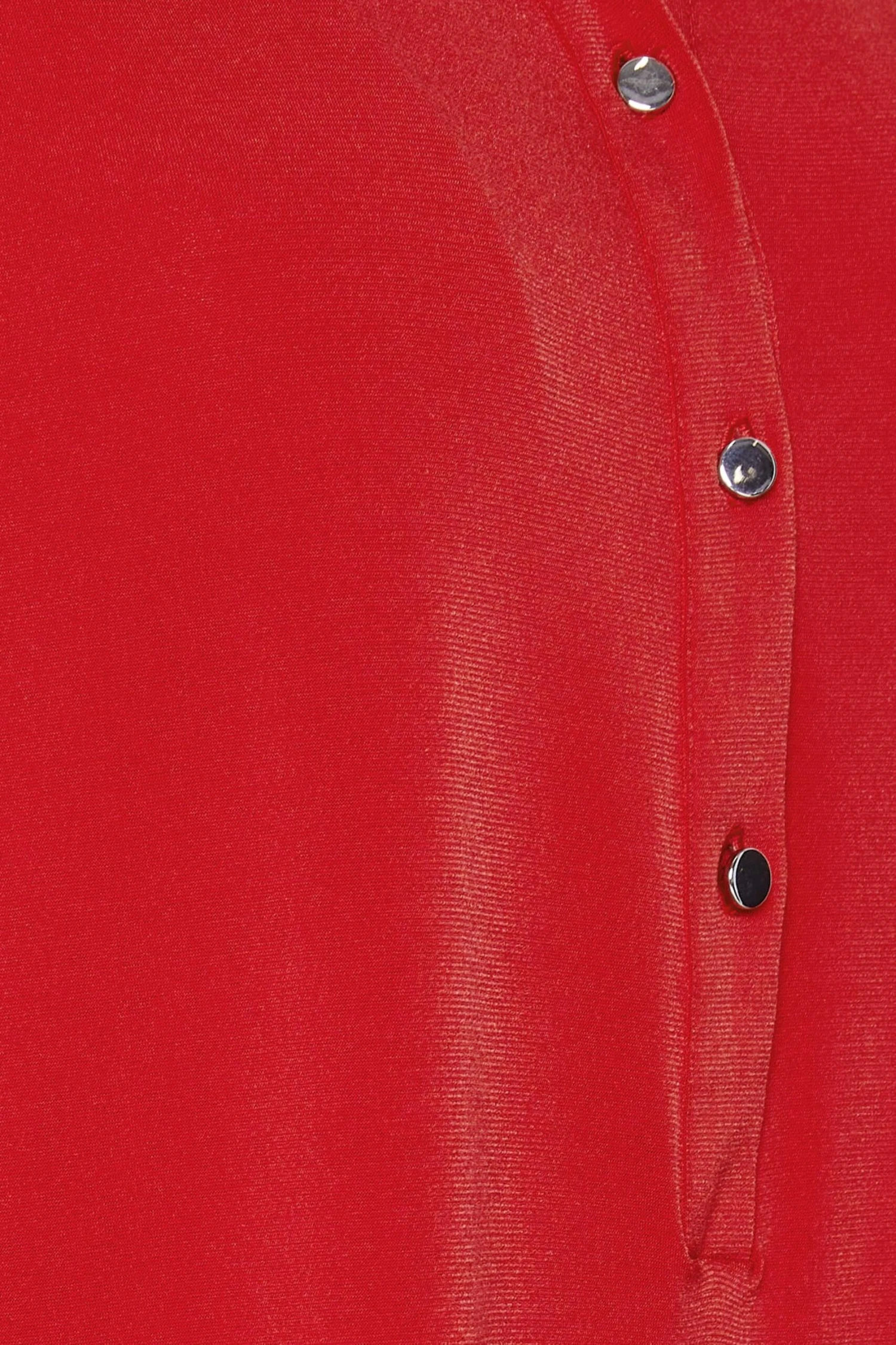 M&Co Red Half Placket Blouse 5 M&Co Red Half Placket Blouse - Image 5