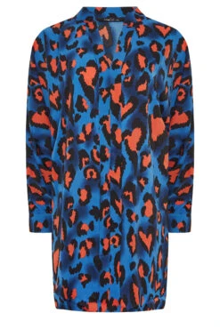 M&Co Cobalt Blue Leopard Print Blouse -M&Co Sales Store 4749244f c8f9 46 550472 X scaled