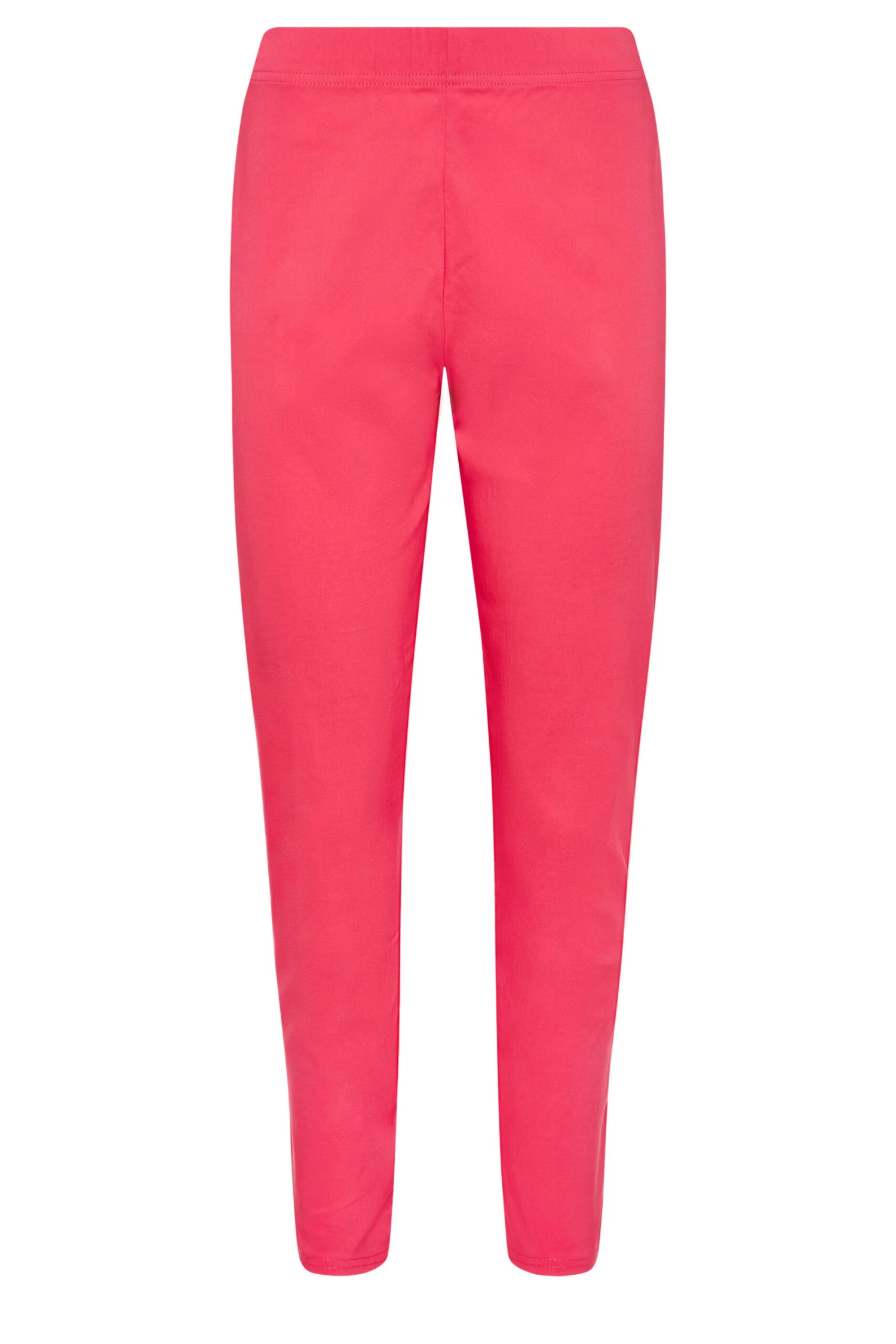 M&Co Pink Stretch Bengaline Trousers 4 M&Co Pink Stretch Bengaline Trousers - Image 4