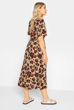 M&Co Natural Brown & Red Animal Print Midi Button Through Tea Dress 9 M&Co Natural Brown & Red Animal Print Midi Button Through Tea Dress -M&Co Sales Store 478b15e9 f659 47 550681 C scaled