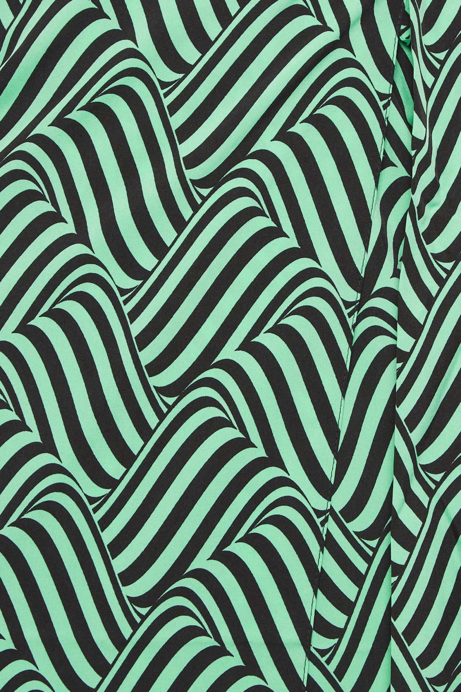 M&Co Green Abstract Stripe Wrap Dress 5 M&Co Green Abstract Stripe Wrap Dress - Image 5