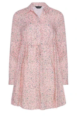 M&Co Pink Ditsy Print Tie Waist Tunic Shirt 12 M&Co Pink Ditsy Print Tie Waist Tunic Shirt -M&Co Sales Store 499261ef ebf2 44 550029 X scaled