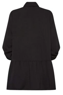 M&Co Black Frill Hem Tab Sleeve Shirt 13 M&Co Black Frill Hem Tab Sleeve Shirt -M&Co Sales Store 49a2a17f 9fa7 4d 550444 Y scaled