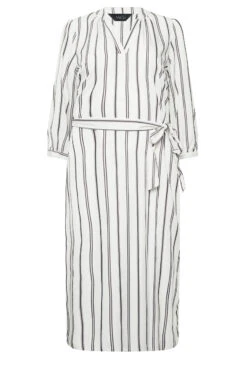 M&Co White Stripe Print Tie Waist Tunic Dress 12 M&Co White Stripe Print Tie Waist Tunic Dress -M&Co Sales Store 4bbb01b4 6e12 46 550053 X scaled