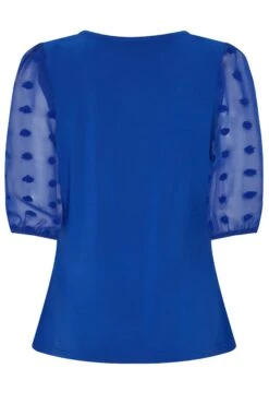 M&Co Blue Dobby Sleeve Blouse -M&Co Sales Store 4c64f6d9 1ed1 4e 550095 Y scaled