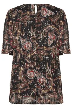 M&Co Black Paisley Print Angel Sleeve Blouse 13 M&Co Black Paisley Print Angel Sleeve Blouse -M&Co Sales Store 4d7184bc 4437 4b 550622 Y scaled