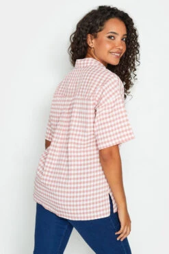 M&Co Pink Gingham Print Shirt -M&Co Sales Store 4f06bddb 5827 4b 550353 C scaled