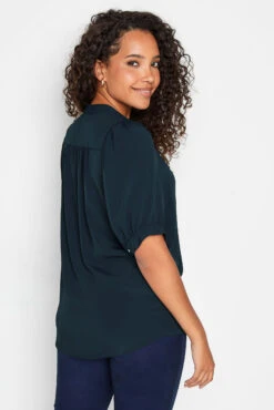 M&Co Dark Navy Blue Button Through Shirt -M&Co Sales Store 502bd8c2 e25f 42 550361 C scaled