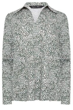 M&Co Green Spot Print Collared Long Sleeve Cotton Top 12 M&Co Green Spot Print Collared Long Sleeve Cotton Top -M&Co Sales Store 5038e28b 9f02 4d 500297 X scaled