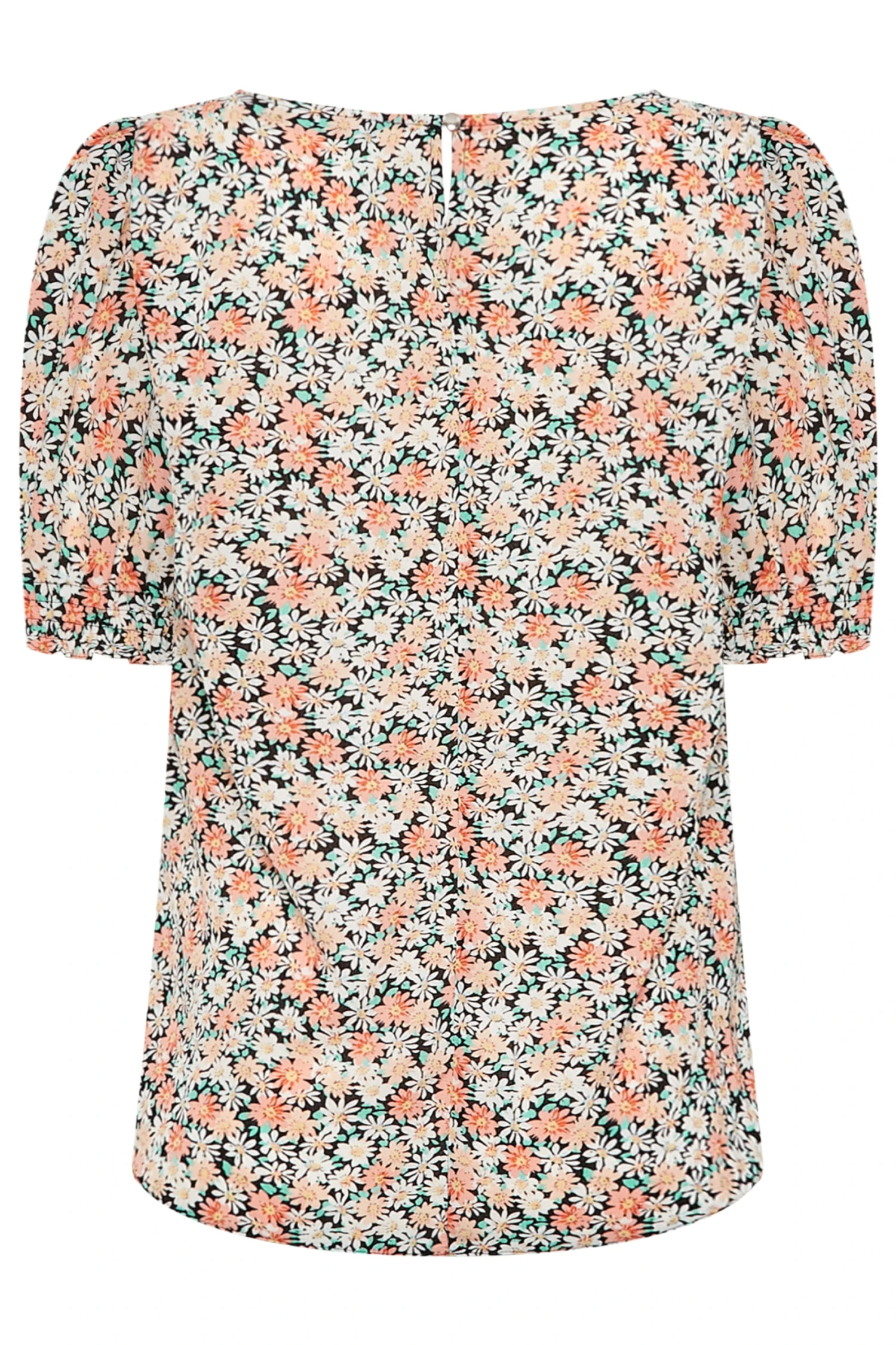 M&Co Orange Daisy Print Blouse 7 M&Co Orange Daisy Print Blouse - Image 7