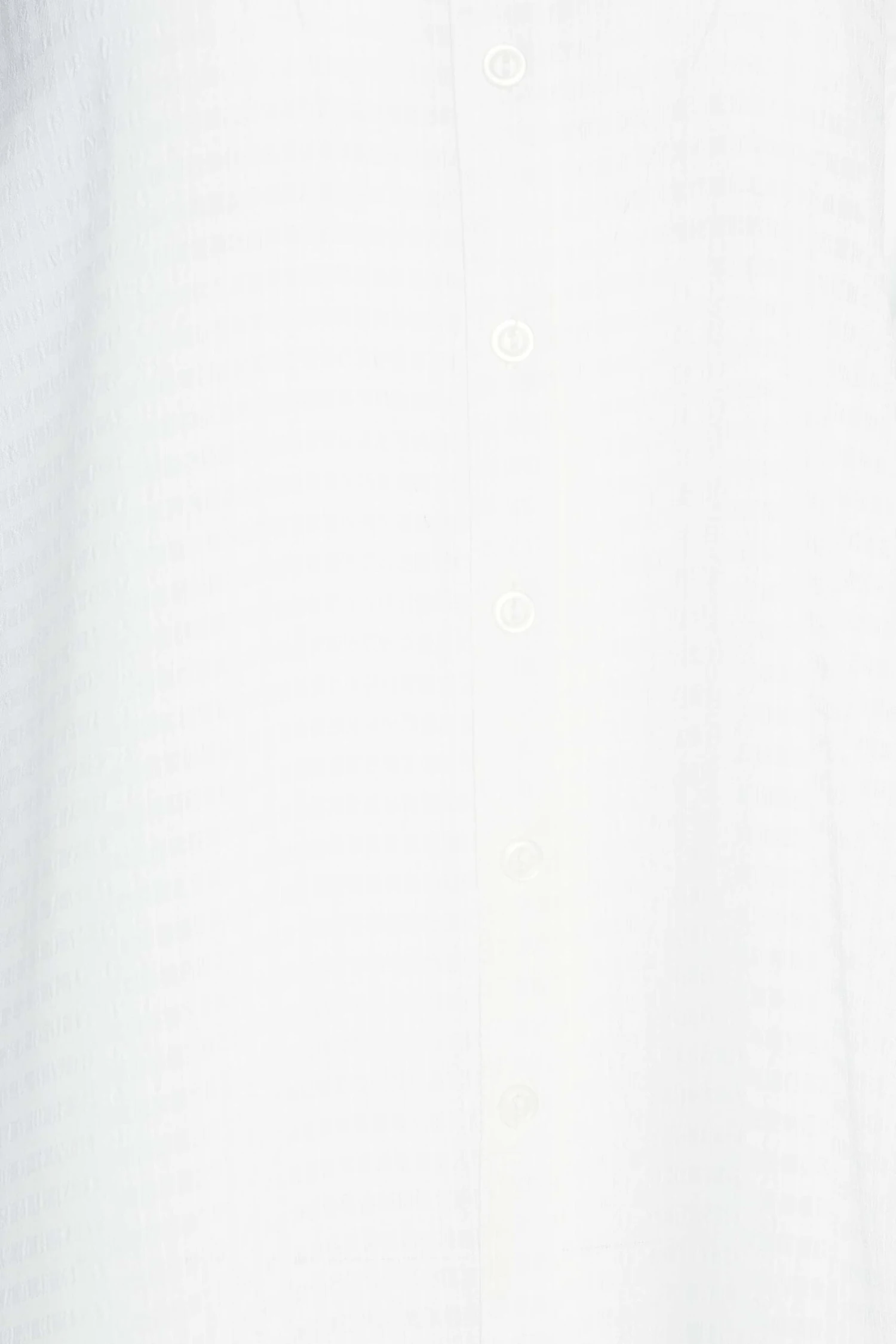 M&Co Ivory White Dobby Check Tab Sleeve Shirt 5 M&Co Ivory White Dobby Check Tab Sleeve Shirt - Image 5