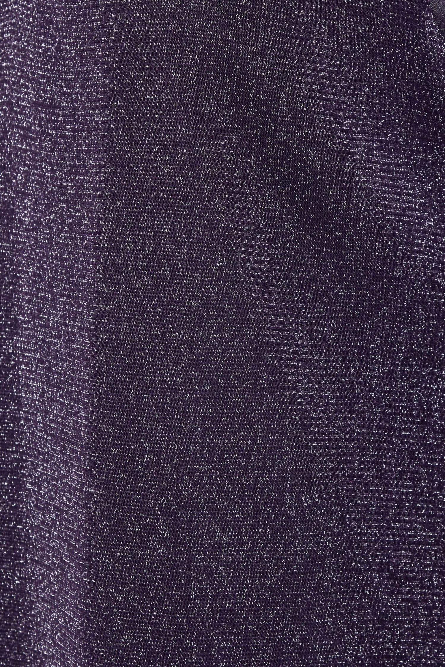 M&Co Purple Shimmer Keyhole Blouse 5 M&Co Purple Shimmer Keyhole Blouse - Image 5