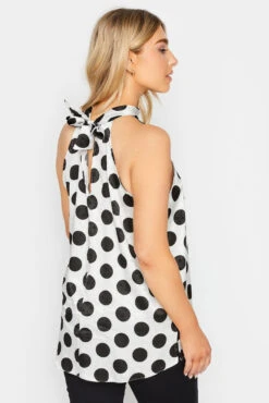 M&Co Grey Spot Print Halterneck Blouse -M&Co Sales Store 575d7566 f9a3 46 550601 C scaled