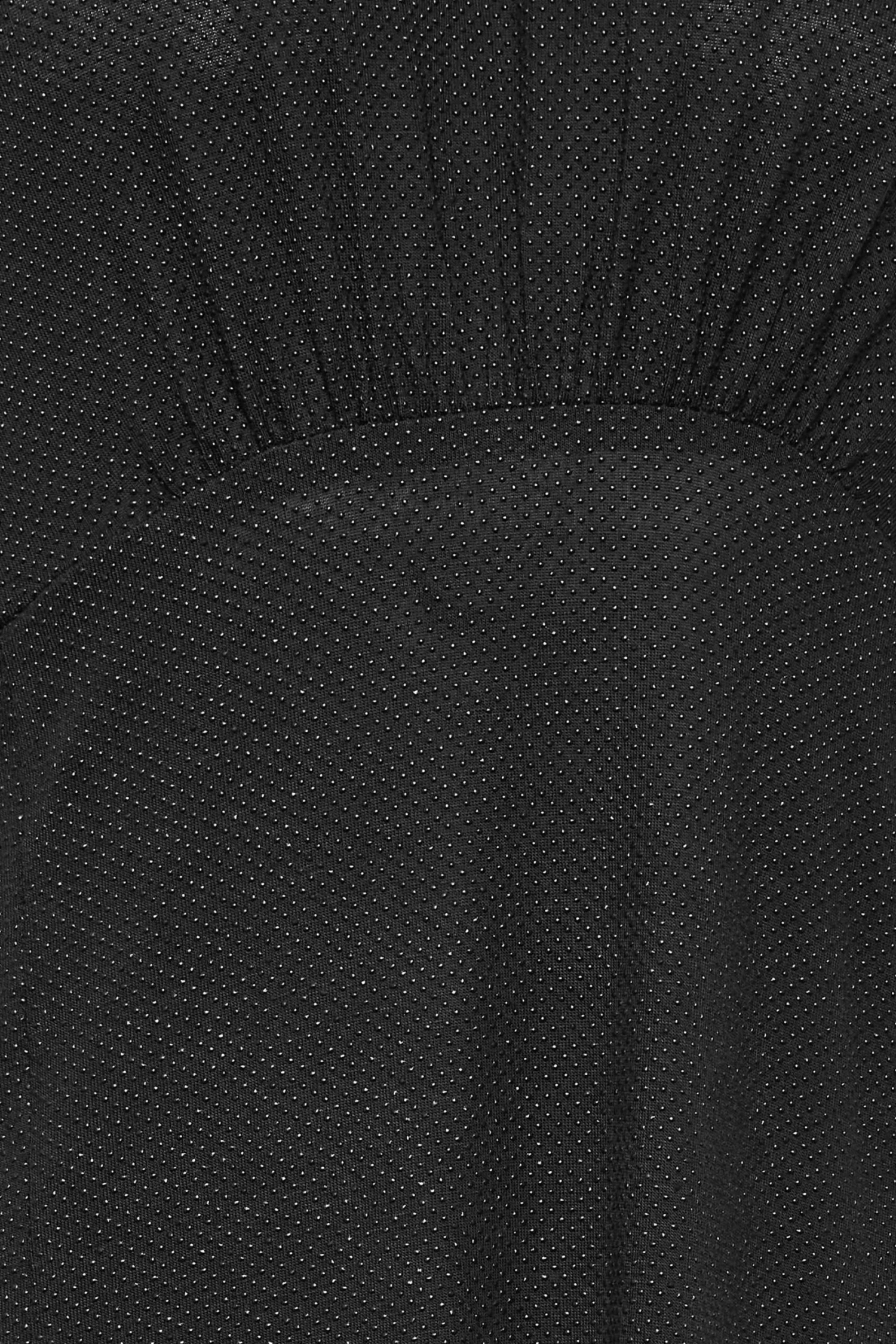 M&Co Black Angel Sleeve Split Hem Midi Dress 5 M&Co Black Angel Sleeve Split Hem Midi Dress - Image 5