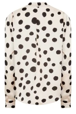 M&Co Ivory White Polka Dot Print Wrap Front Blouse 13 M&Co Ivory White Polka Dot Print Wrap Front Blouse -M&Co Sales Store 5831775e 1e48 47 550086 Y scaled