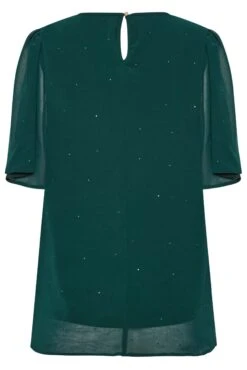 M&Co Green Gem Detail Angel Sleeve Blouse 13 M&Co Green Gem Detail Angel Sleeve Blouse -M&Co Sales Store 5a07d327 e547 47 550624 Y scaled