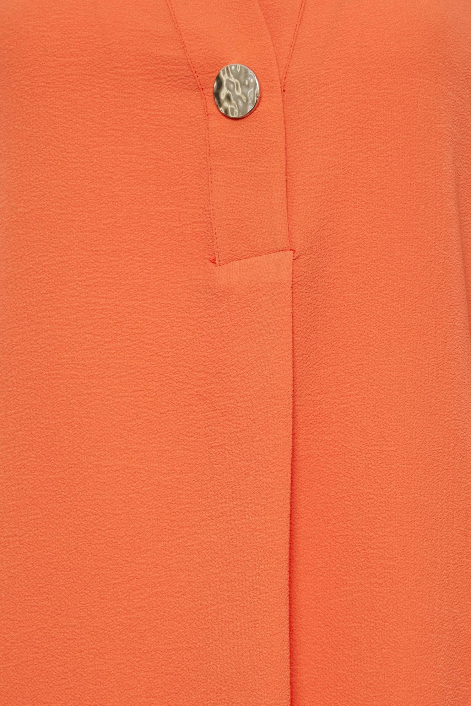 M&Co Orange Long Sleeve Button Blouse 5 M&Co Orange Long Sleeve Button Blouse - Image 5