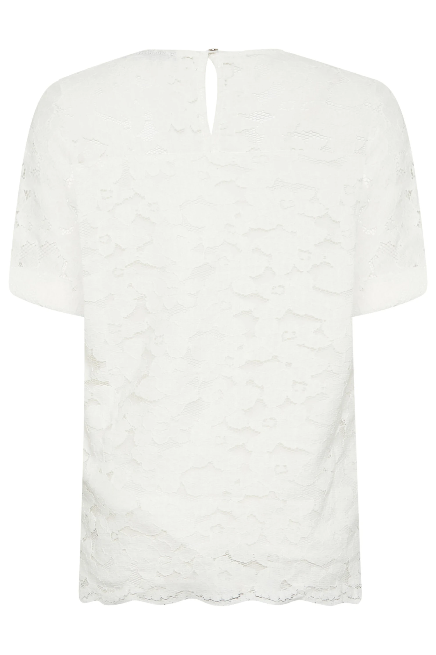 M&Co Ivory White Lace Blouse 7 M&Co Ivory White Lace Blouse - Image 7