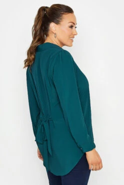 M&Co Dark Blue Button Down Tunic Shirt -M&Co Sales Store 5b9f70d5 40a9 40 550313 C scaled