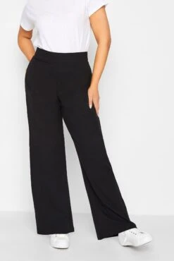 M&Co Black Wide Leg Yoga Pants