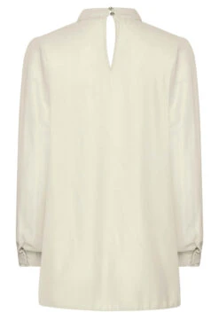 M&Co Cream Keyhole Back High Neck Blouse 13 M&Co Cream Keyhole Back High Neck Blouse -M&Co Sales Store 5d676051 5880 44 550185 Y scaled