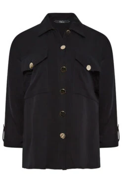 M&Co Black Statement Button Shirt 12 M&Co Black Statement Button Shirt -M&Co Sales Store 5f48caf7 e8ae 4b 550070 X scaled
