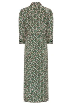 M&Co Green Floral Print Midi Shirt Dress -M&Co Sales Store 5f91d87a 5710 46 550423 Y scaled