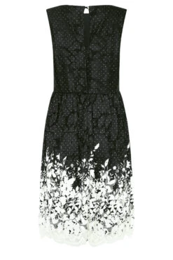 M&Co Black Lace Border Midi Dress -M&Co Sales Store 6050e9f6 ada7 43 550402 Y scaled