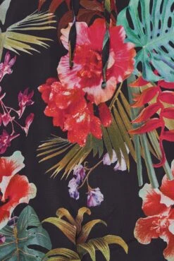 M&Co Black Floral High Neck Blouse -M&Co Sales Store 612d361c 18bc 48 550671 Z scaled