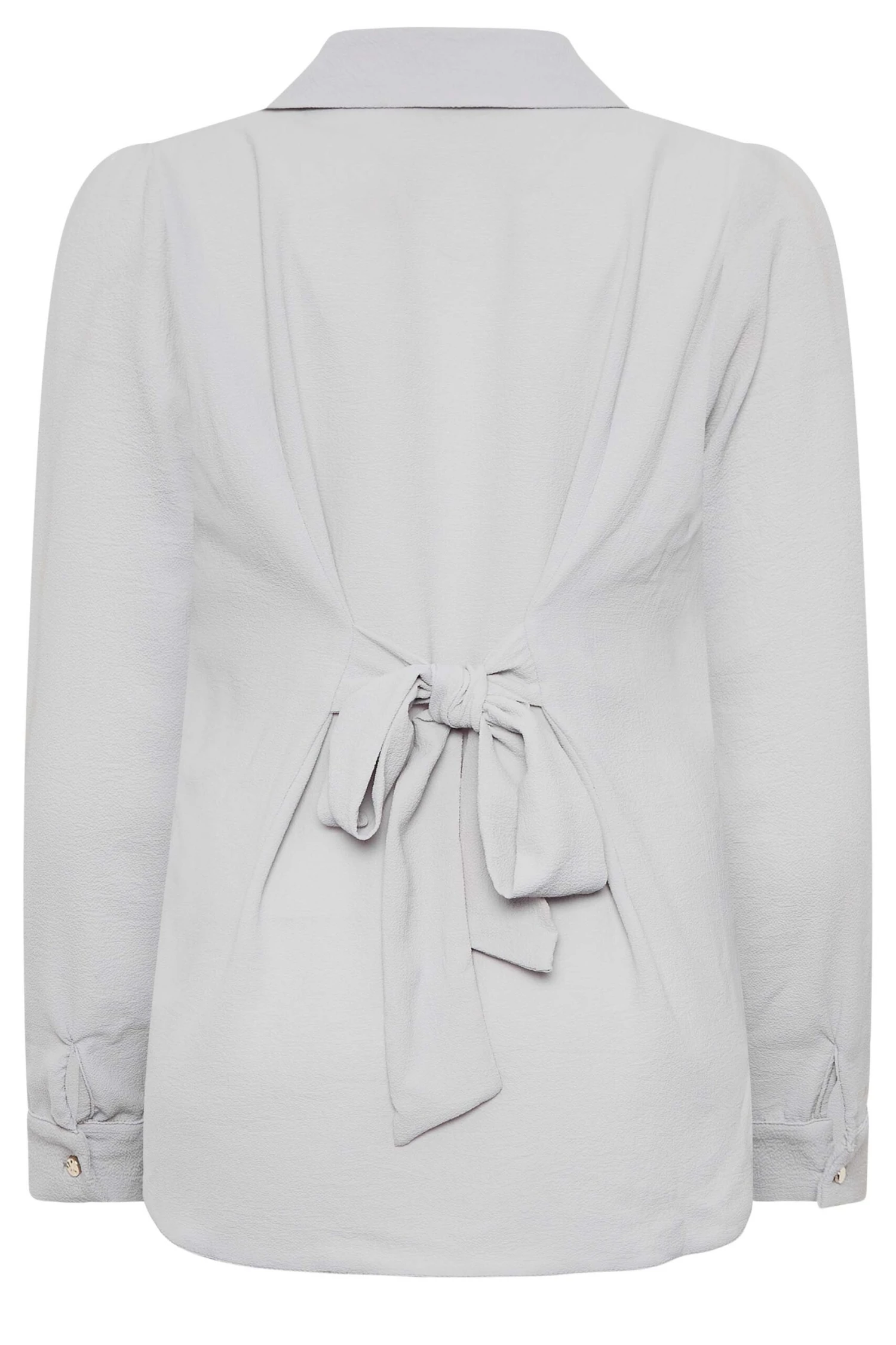 M&Co Grey Button Through Tunic Shirt 7 M&Co Grey Button Through Tunic Shirt - Image 7