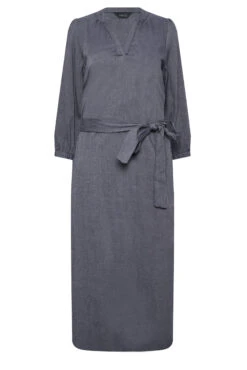 M&Co Navy Blue Tie Waist Midi Tunic Dress -M&Co Sales Store 6362a9ad 9110 42 550056 X scaled