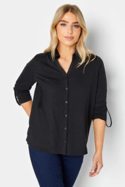 M&Co Black Cotton Shirt