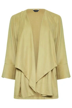 M&Co Mustard Yellow Suedette Waterfall Jacket 12 M&Co Mustard Yellow Suedette Waterfall Jacket -M&Co Sales Store 66da1a40 6983 43 550606 X scaled