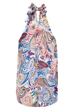 M&Co Blue Paisley Print Halter Neck Blouse -M&Co Sales Store 66ecbe9e a646 4f 550597 Y scaled