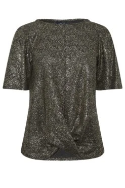 M&Co Black & Gold Glitter Angel Sleeve Top 12 M&Co Black & Gold Glitter Angel Sleeve Top -M&Co Sales Store 6c959ea3 04f5 49 550247 X scaled