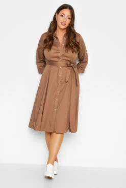 M&Co Brown Tie Waist Shirt Dress 8 M&Co Brown Tie Waist Shirt Dress -M&Co Sales Store 6c9a8312 802c 4d 550387 B scaled