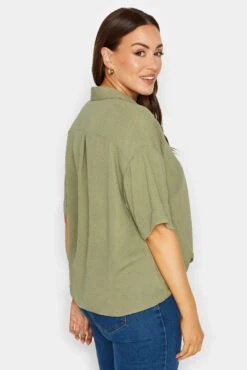 M&Co Sage Green V-Neck Wrap Blouse -M&Co Sales Store 6d90b814 c303 4b 550115 C scaled