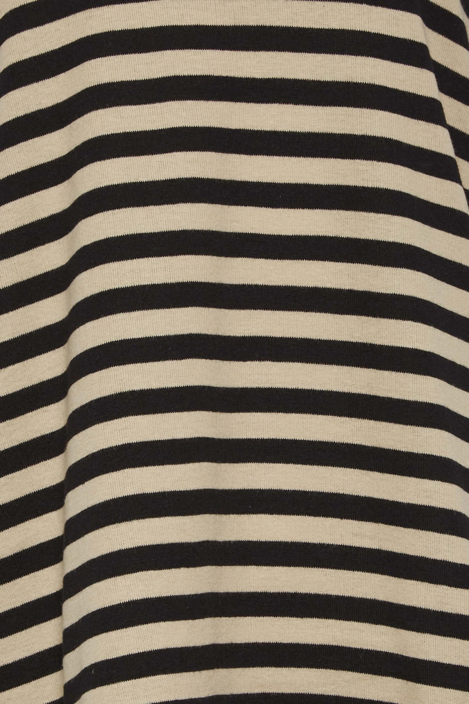 M&Co Beige Brown Stripe V-Neck Cotton Long Sleeve T-Shirt 5 M&Co Beige Brown Stripe V-Neck Cotton Long Sleeve T-Shirt - Image 5