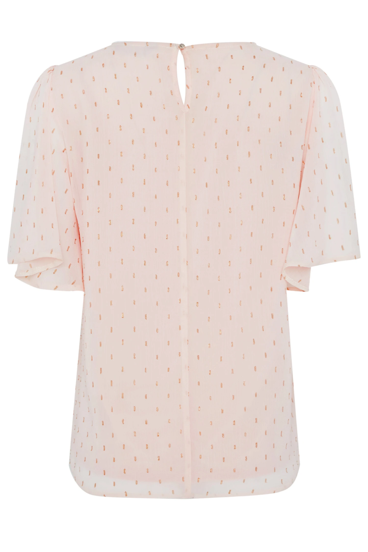 M&Co Light Pink Glitter Blouse 7 M&Co Light Pink Glitter Blouse - Image 7