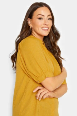 M&Co Yellow Short Sleeve Blouse 10 M&Co Yellow Short Sleeve Blouse -M&Co Sales Store 73efb12a a0d9 44 550431 D scaled