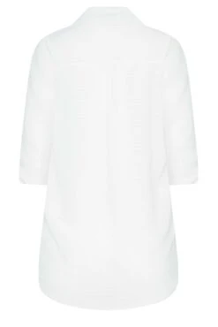 M&Co Ivory White Dobby Check Tab Sleeve Shirt 13 M&Co Ivory White Dobby Check Tab Sleeve Shirt -M&Co Sales Store 74acc988 6d91 44 550212 Y scaled