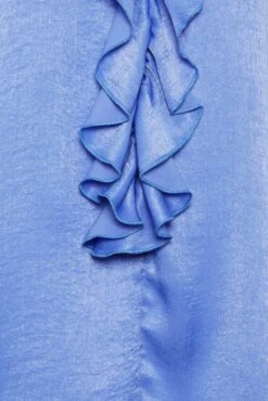 M&Co Blue Frill Satin Blouse -M&Co Sales Store 75c2c791 c443 49 550368 Z scaled