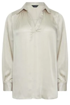 M&Co Cream Satin V-Neck Blouse -M&Co Sales Store 76504e85 14f0 4a 550287 X scaled