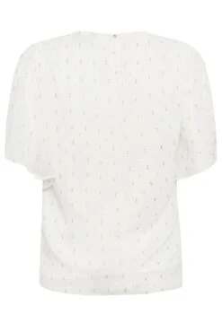 M&Co White Glitter Detail Blouse -M&Co Sales Store 76b9a38a 881c 40 550626 RY scaled