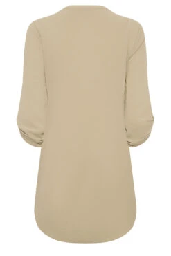 M&Co Natural Brown Long Sleeve Button Blouse 13 M&Co Natural Brown Long Sleeve Button Blouse -M&Co Sales Store 7b0d86bb 1ffe 48 550299 Y scaled